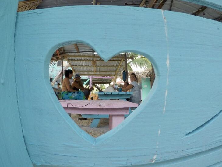 Hostel Tropical Oasis Caye Corker Exteriér fotografie